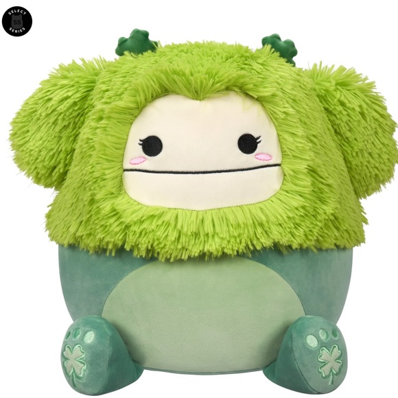 Squishmallows Toys Squishmallows Bren The Bigfoot St Patricks Day